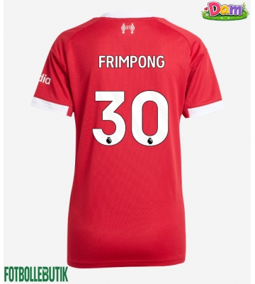 Liverpool Jeremie Frimpong #30 Hemmatröja Kvinnor 2025-26 Kortärmad
